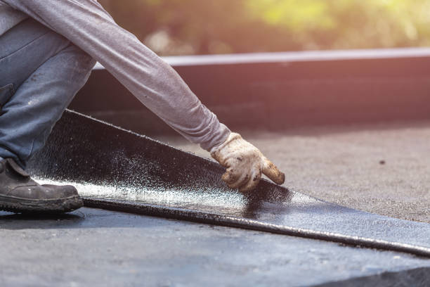 Professional Crawl Space Encapsulation technician working in Buchanan, MI